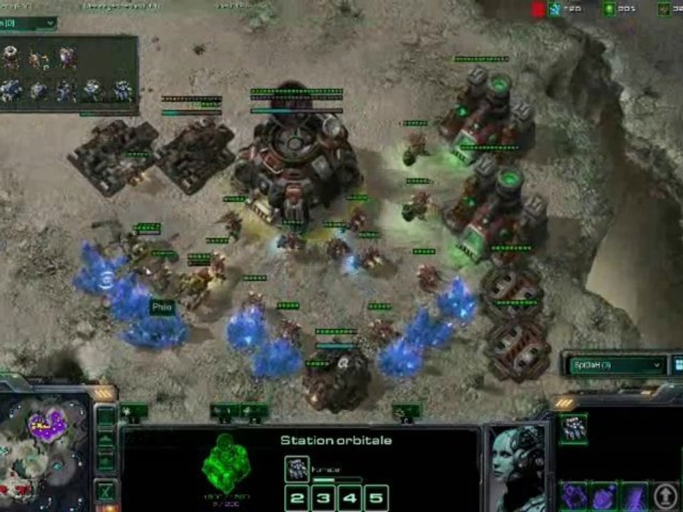 Match Starcraft II : MoMaN vs Philo (3ème carte)