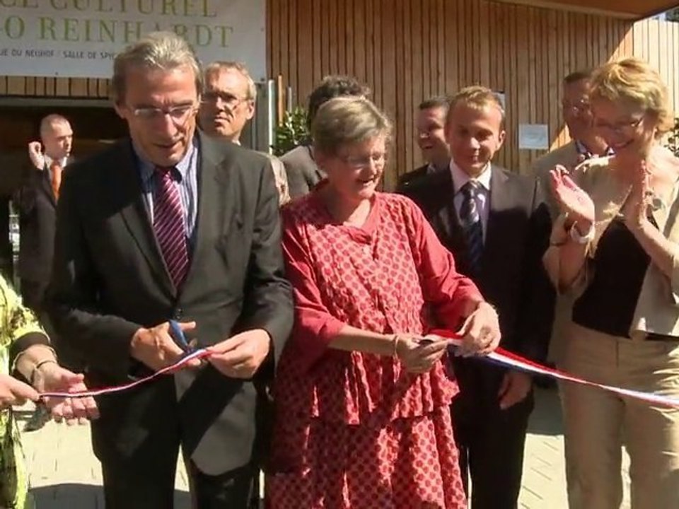 Inauguration de l'espace Django Reinhardt à Strasbourg, septembre 2010