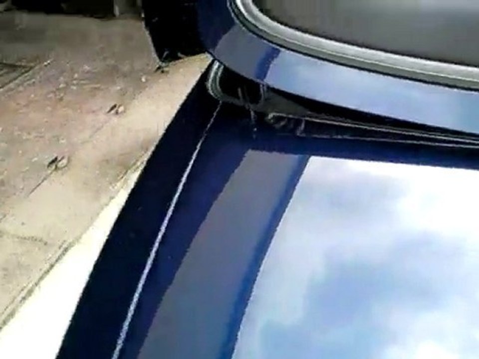 Pose d'un filet anti remous en vidéo