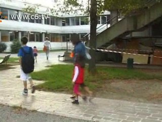 I piccoli della materna di Via Ghini traslocati per amianto