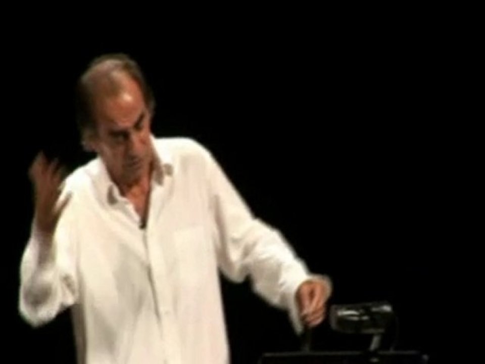 Extrait du dernier spectacle de Richard Bohringer