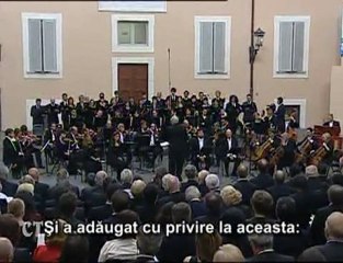Papa: „Requiem”-ul lui Mozart, o înaltă expresie de credinţă