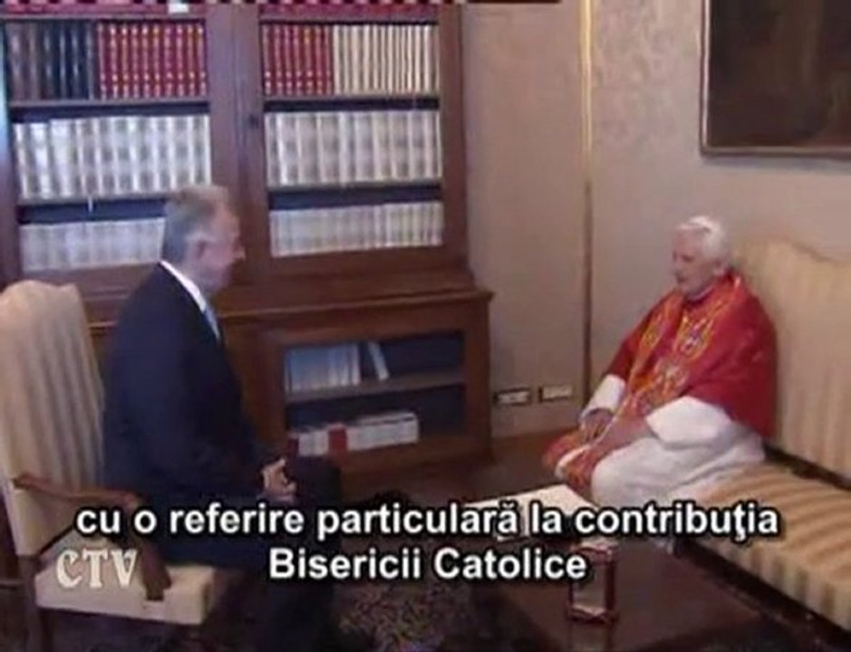 Benedict al XVI-lea: Preşedintele Ungariei în audienţă