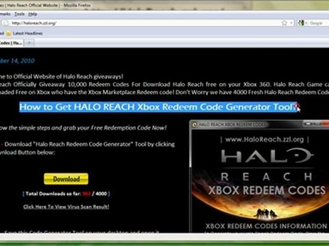 Halo Reach GIVEAWAYS Download FULL Game on xbox360