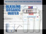 Alkaline Water With Reverse Osmosis System