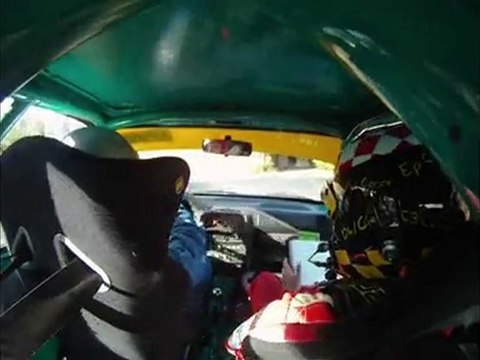 Rallye Cent vallées 2010 caméra embarqué