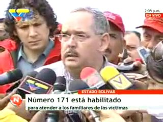 Gobernador de Bolívar  “33 sobrevivientes del avión siniestr