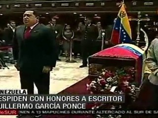 Despiden con honores en Venezuela al escritor Guillermo Garc