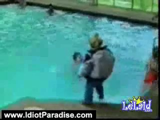 Idiot Videos: Swimming Pool Accidents