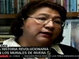 La historia revolucionaria mexicana en los murales de Diego