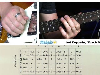 How To Play Black Dog By Led Zeppelin On Guitar