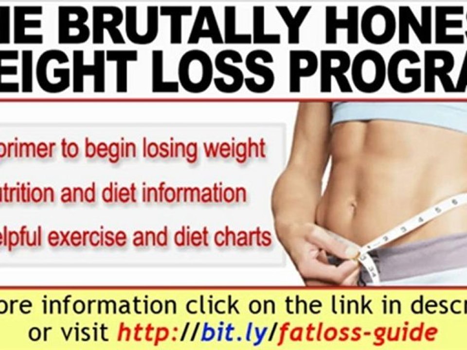 Effective Weight Loss Programs - The Brutally Honest Fat Los