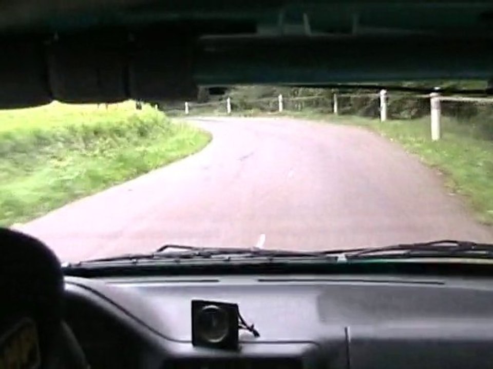 Rallye Morfontaine 2010 ES6 Martin / Roché