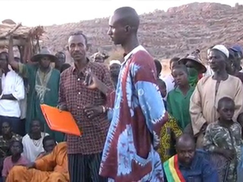 Inauguration de l'école de Koumbé-Guénébana