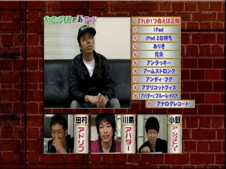 麒麟の部屋　第3回あワード　その１