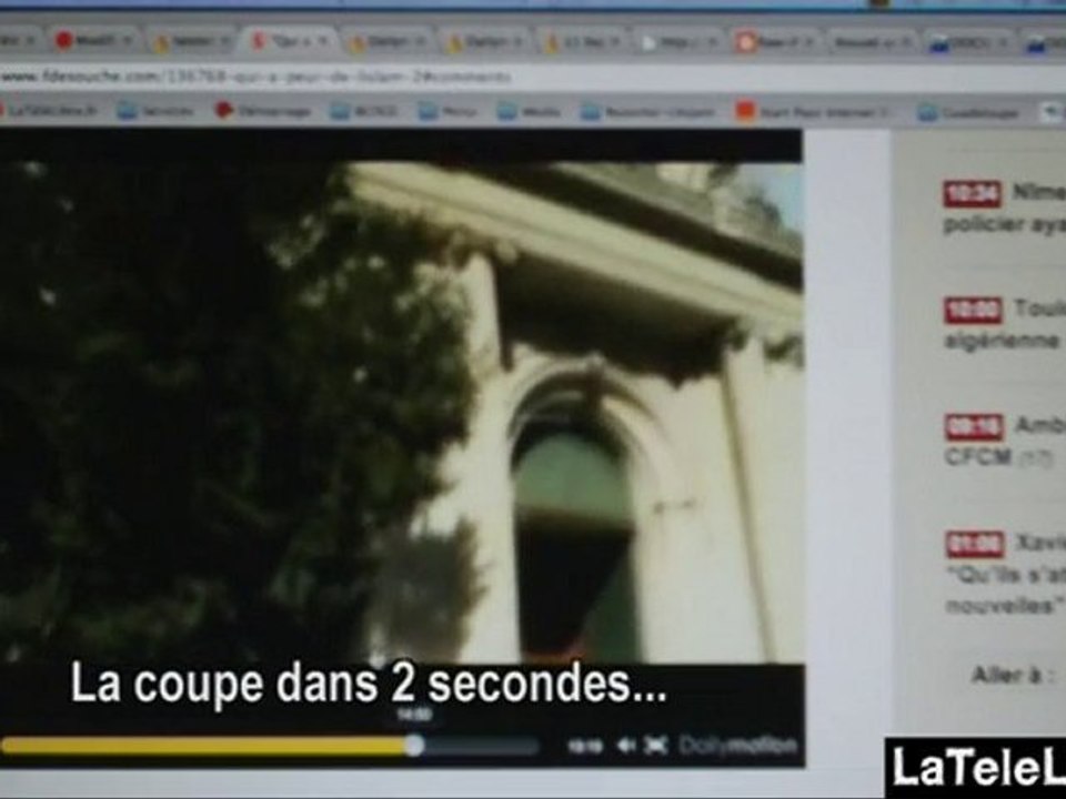 "QUI A PEUR DE L'ISLAM?" CENSURÉ !