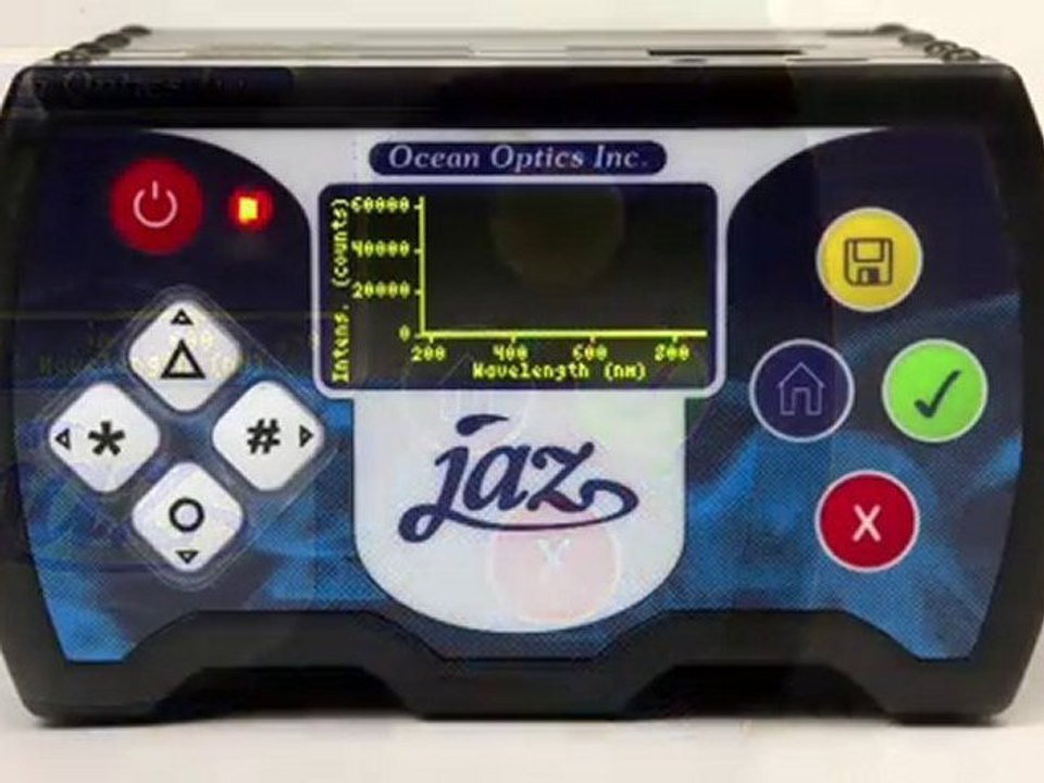 The Jaz Spectrometer from Ocean Optics