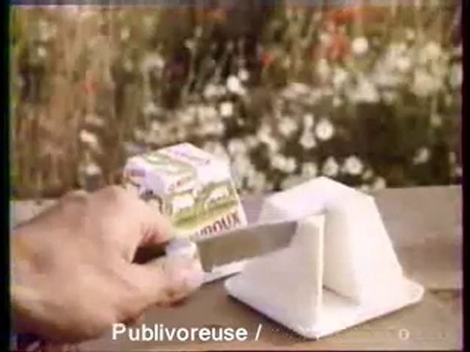 Pub année 80 Fromage Chavroux