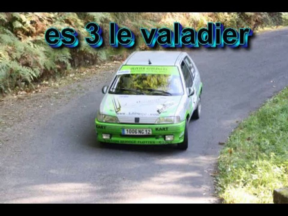 rallye des 100 vallées 2010 camera embarque