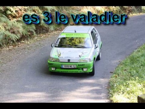 rallye des 100 vallées 2010 camera embarque