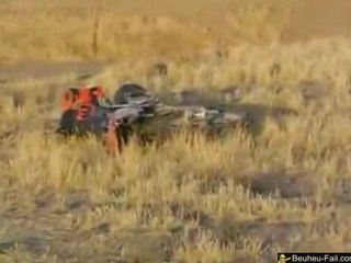 Moto cross jump fail