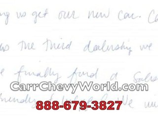 Carr Chevrolet Reviews | http://CarrChevyWorld.com