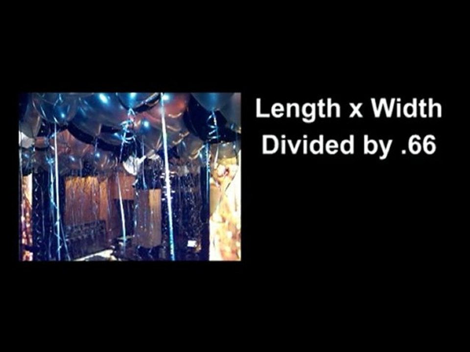 Balloon San Diego- Balloons on the Ceiling- Formula