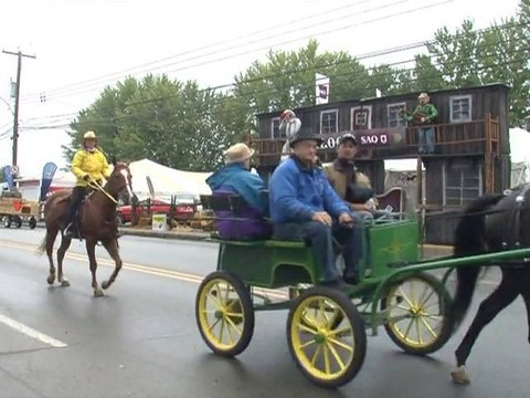 Danse, western et rodéo à St-Tite au Quebec