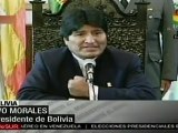 Evo Morales pide acelerar entrega de proyectos para distribu