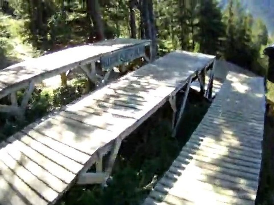 VTT DH Vallnork bike park WoodPark