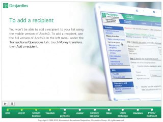 Desjardins Launches Mobile Services