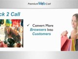 Premium Web Cart's Click To Call Shopping Cart Software Fea