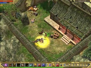WT Titan Quest 19 Les héros mauve et un boss à deux masses