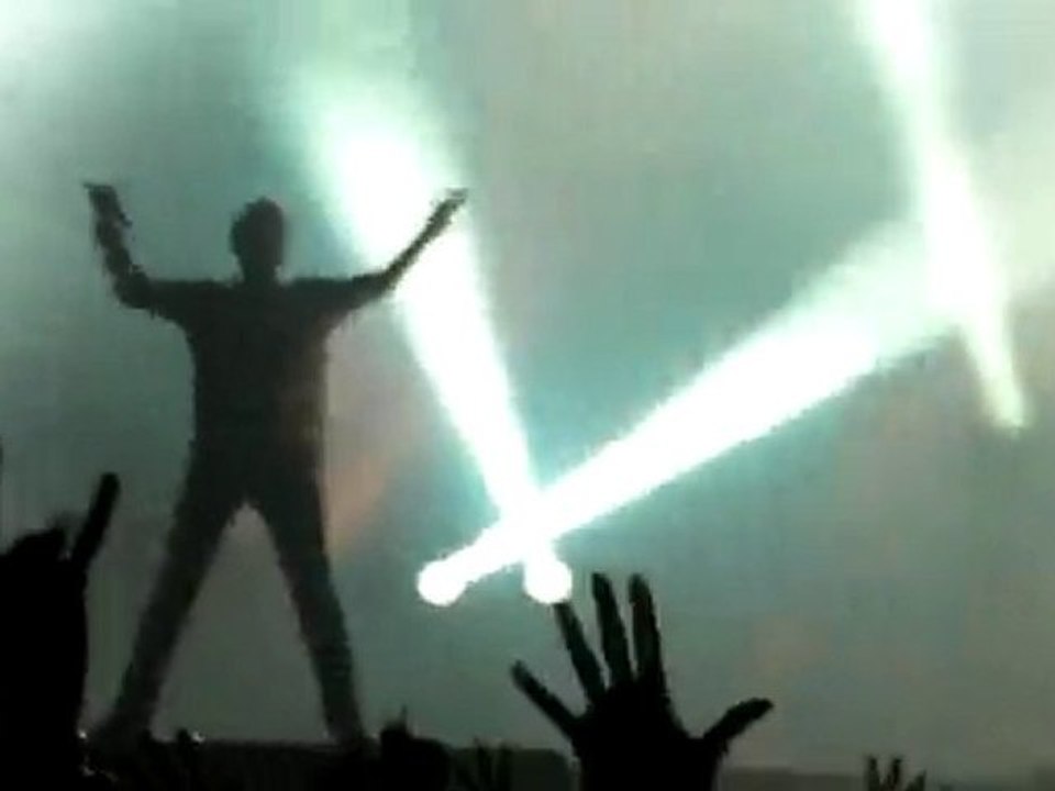 Underworld, Born slippy live Rock en Seine 2010