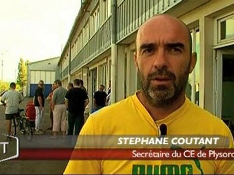 Christian Estrosi reçoit les salariés de Plysorol (Vendée)