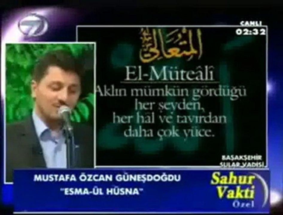 esmaul hüsna ( Muhteşem )