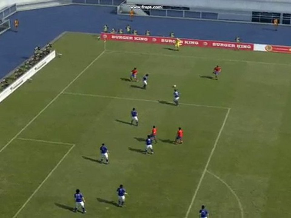 PES 11 Demo First Goal! (Spain Vs. Japan)