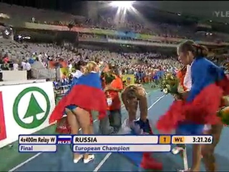 4 x 400m Women Relay - European Championships 2010