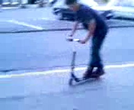 concour tr trotinette tricks en flat