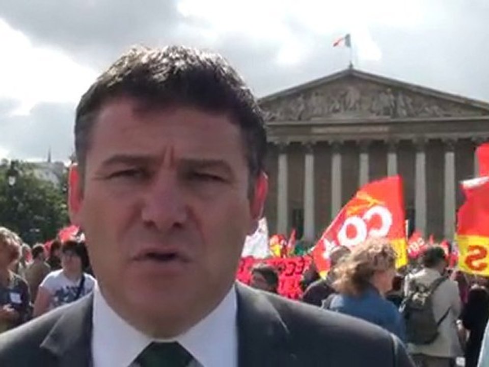 Christophe Sirugue contre la réforme des Retraites