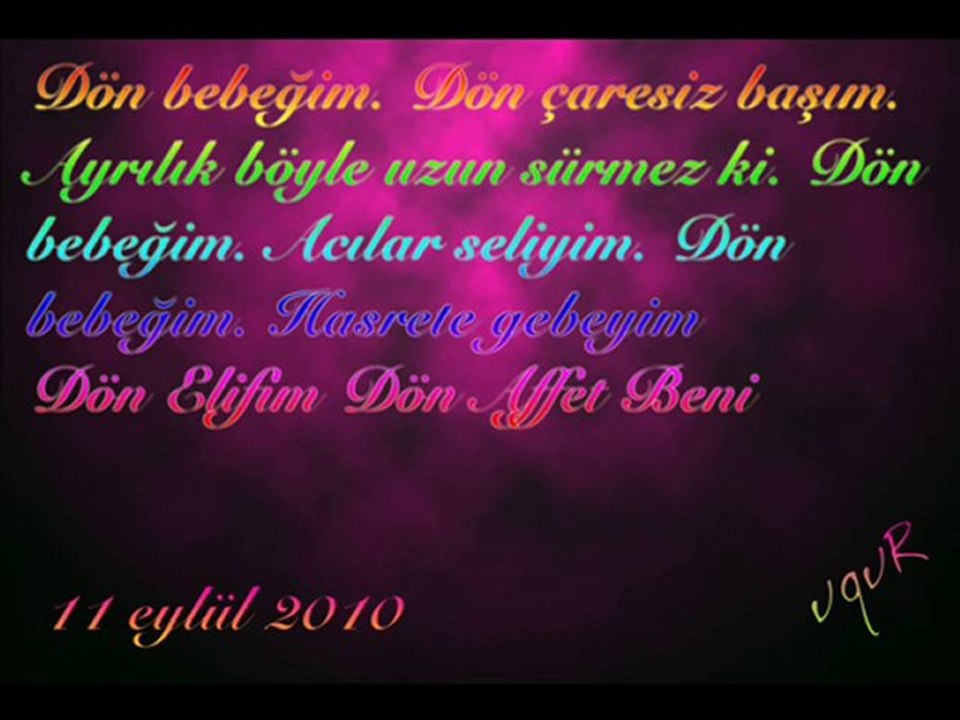 11 eylül 2010 Kömür Gözlerin