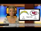 NFL Monday Night Football Chargers vs Cheifs Highlights