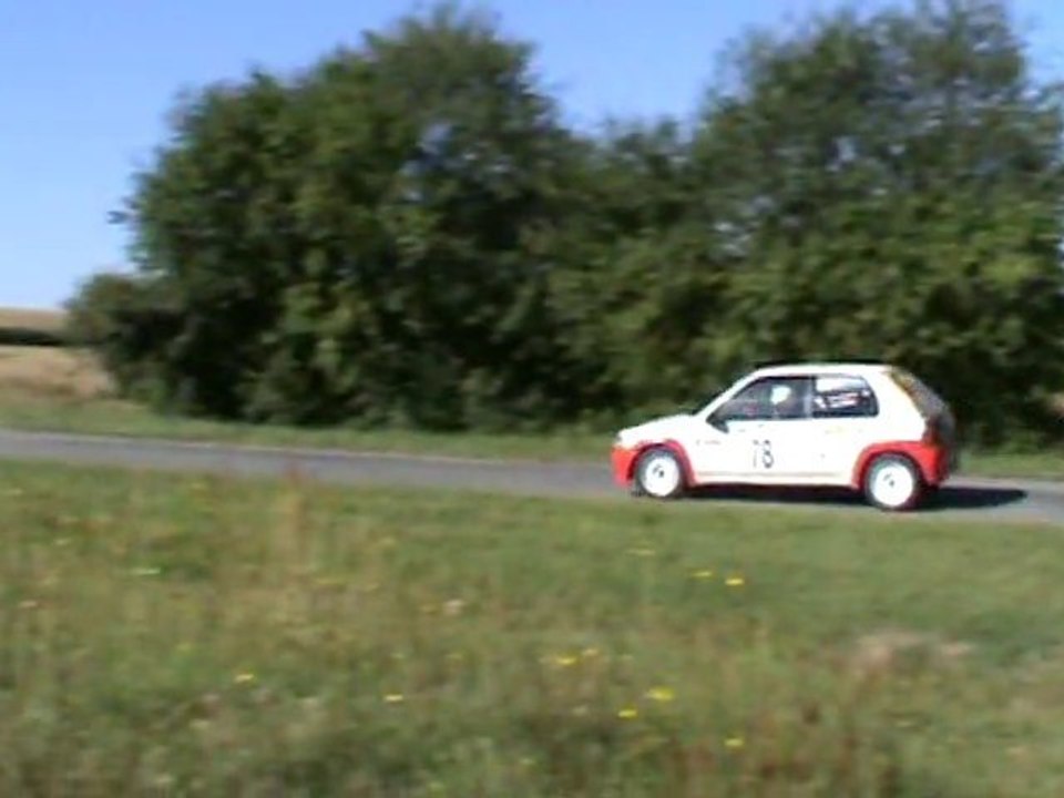 Résumé du rallye de Bléré 2010