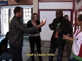 Live Street Magic Deauville Train Station by Mathieu Stepson