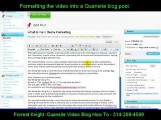 New Media Marketing | Blog Format Tips