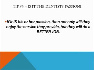 Rancho Cucamonga Dentist Tip