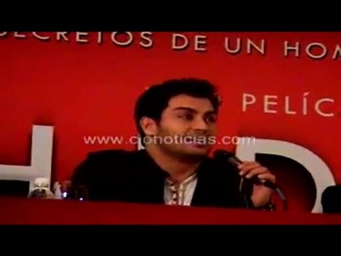 Andrés Palacios Conferencia de Prensa Pelicula Hidalgo