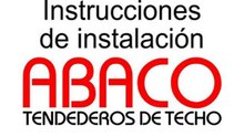 Armado e instalacion de tendedero colgante Abaco