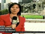 México: Celebraciones en el Ángel de la Independencia cerr
