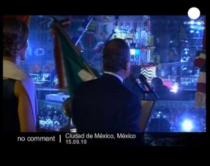 200th anniversary of Mexico's independence - no comment